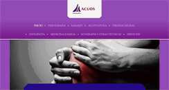 Desktop Screenshot of fisiomedicaacuos.com